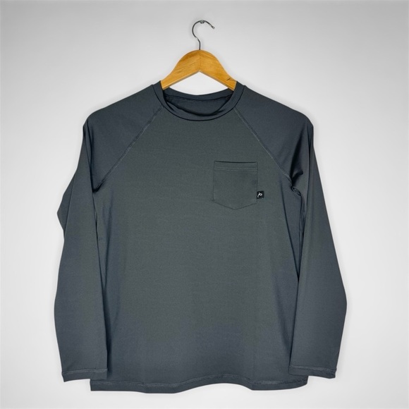art class Other - Boys' Long Sleeve Solid Rash Guard Top Art Class Kids Gray L Husky